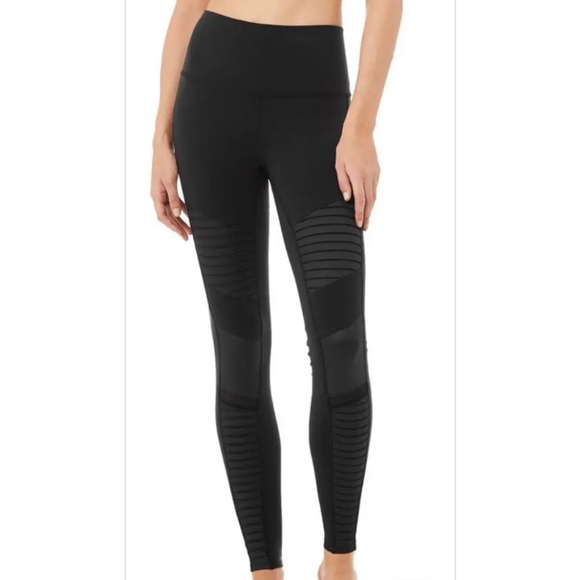 Alo High-Waist Moto Leggings - Picture 12 of 12